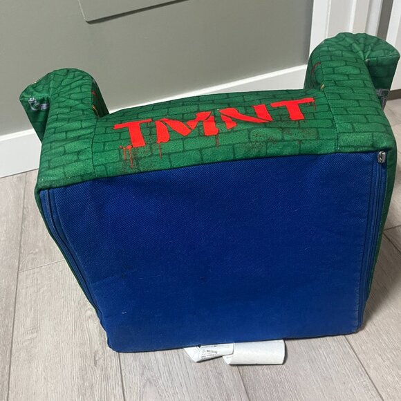 TMNT Teenage Mutant Ninja Turtles Kids Chair Vintage Foam 21" x 17.5" vintage - Picture 15 of 16